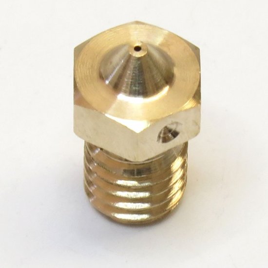 e3d Brass V6 Düse 0,4 mm für 1,75 mm Filament - zum Schließen ins Bild klicken