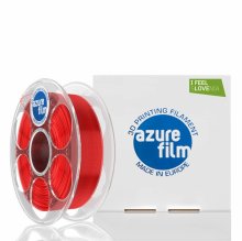 Azurefilm PLA 1,75mm 1000g - RED TRANSPARENT